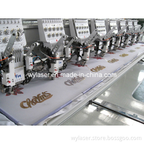 Computerized Multi-Head Embroidery Machine with Double Sequins